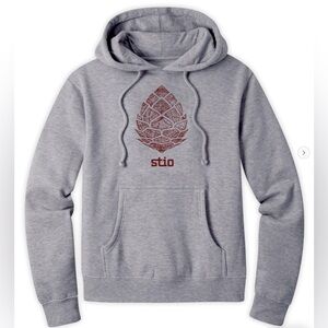 Women’s Stio Whitebark Pinecone Hoodie S Gray Heather